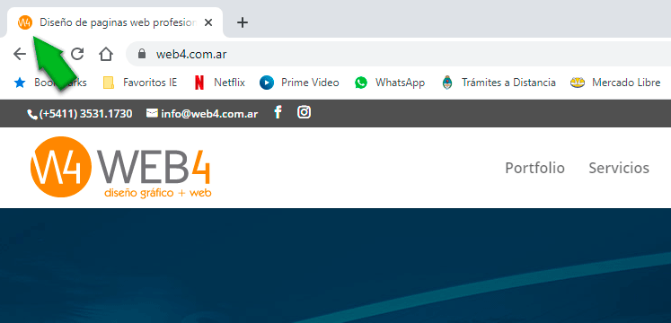 favicon navegador