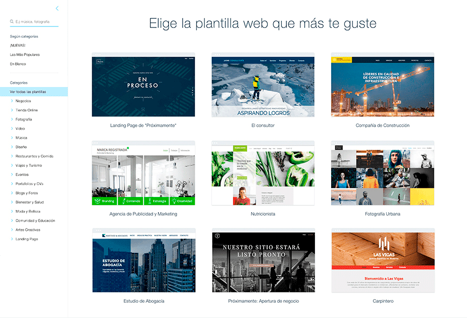 plantilla web