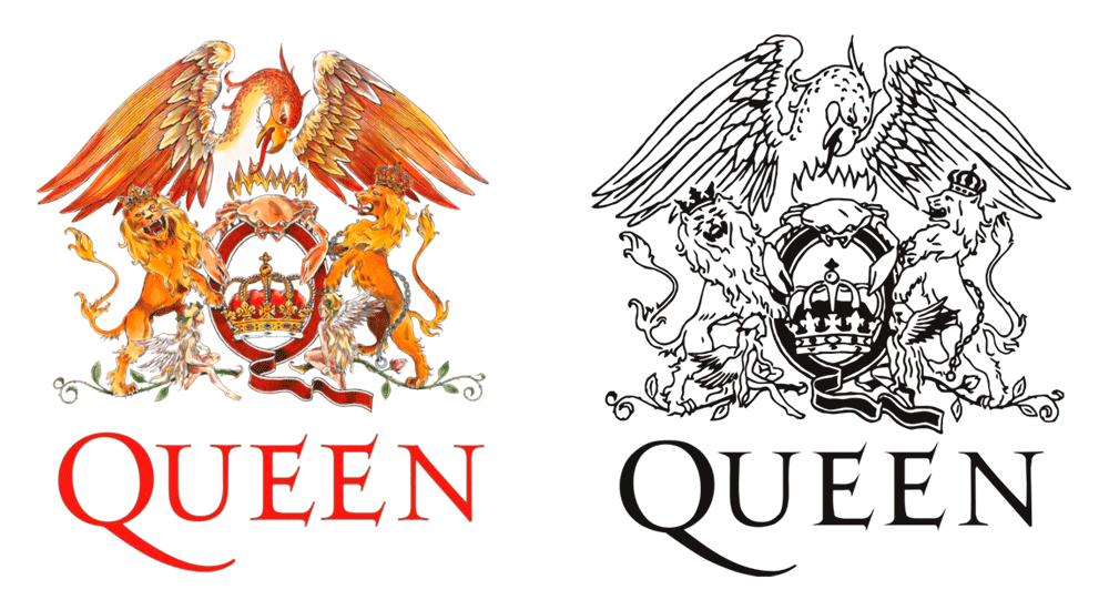 Logo Queen 1975